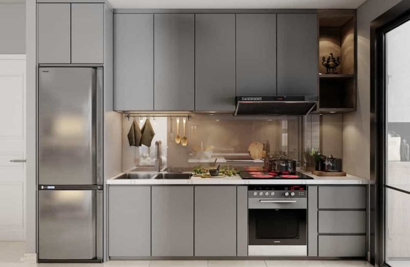 Lemari Dapur Logam