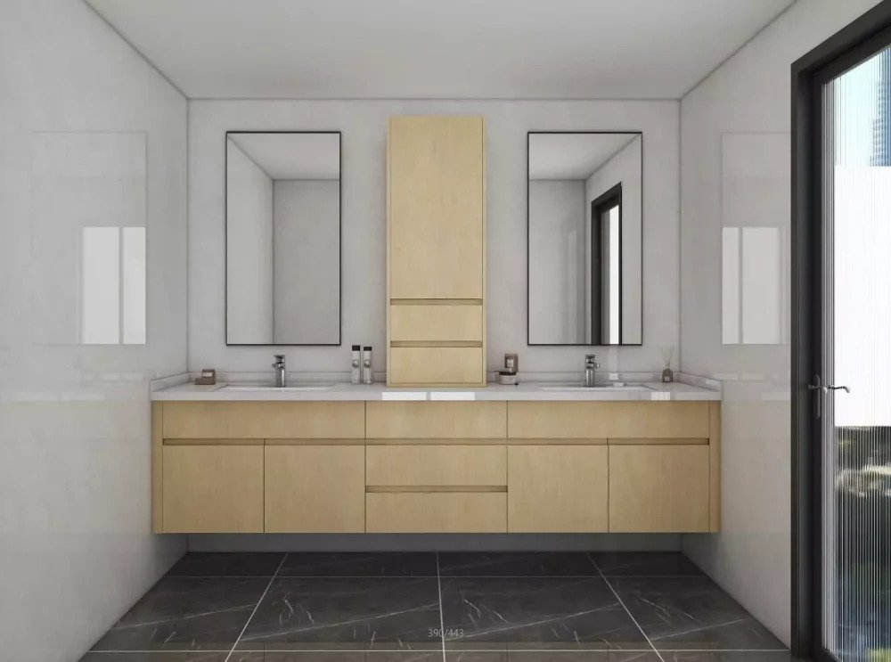 kayu lapis-kamar mandi-kesombongan