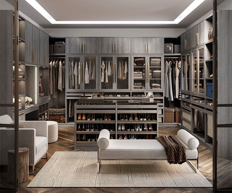 California Closets Seamless Integration kontemporer