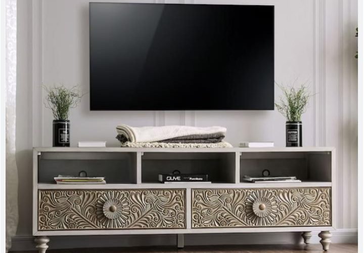 Kabinet TV Keanggunan Tradisional