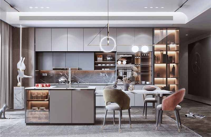 Lemari dapur modern