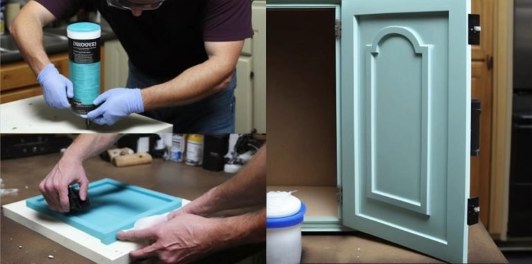 Terapkan lemari dapur Primer PVC