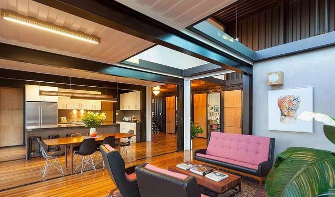 kabinet untuk rumah kontainer modern