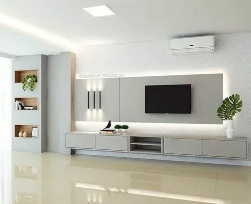 tv-lemari-pencahayaan terintegrasi