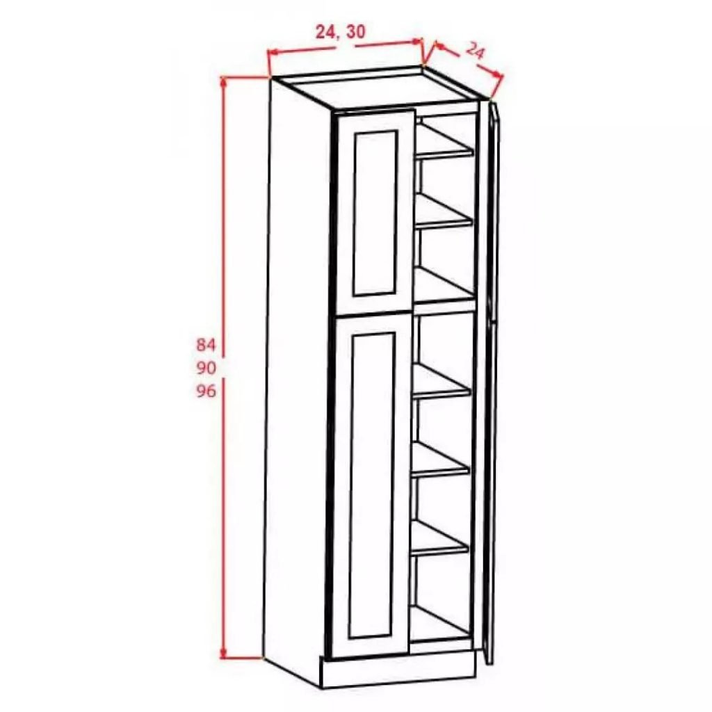 ukuran kabinet tinggi