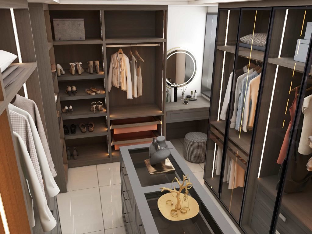 gambar lemari modern