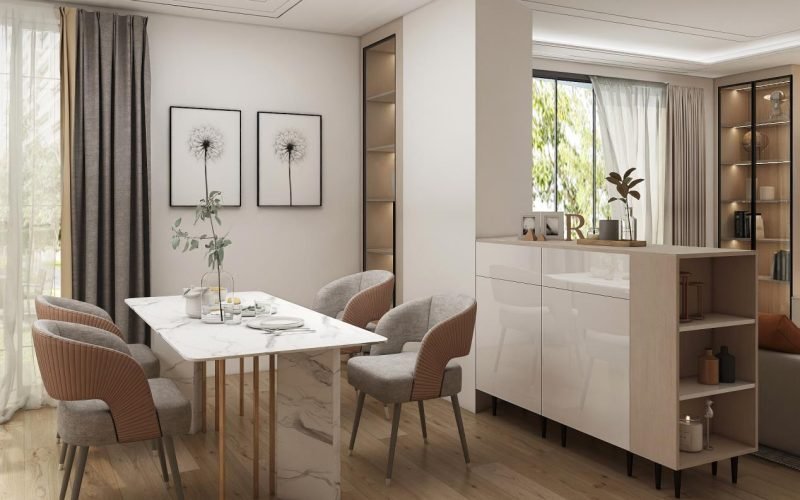 lemari bufet modern